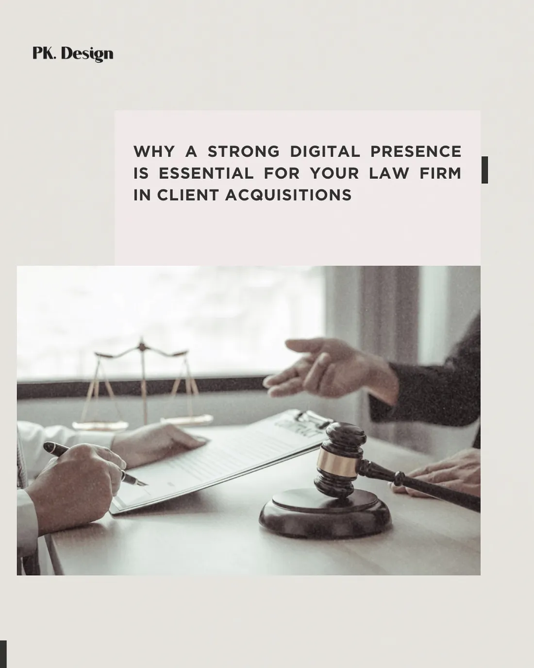 Digital presence for law firms