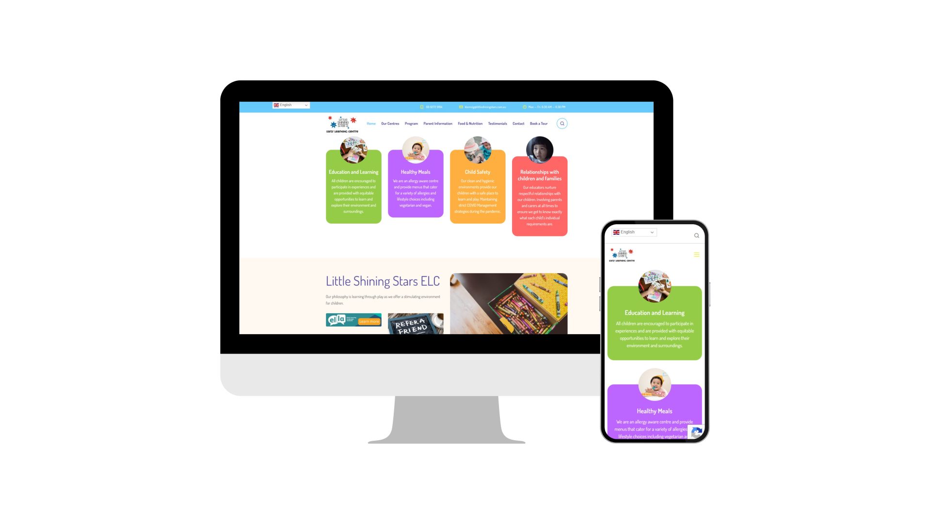 PK Design Little Shining Stars ELC website